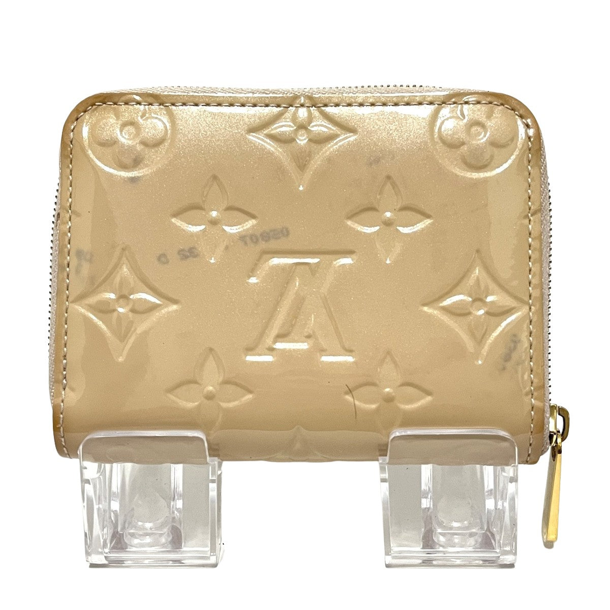Louis Vuitton Porte Monnaie Zippy  Patent Leather Wallet  ()