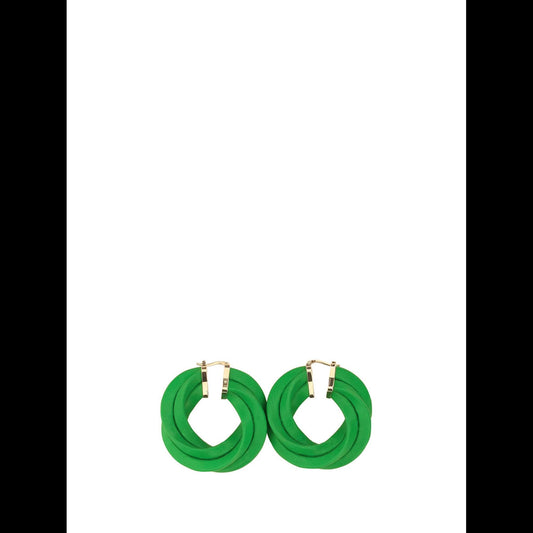 Luxury Bottega Veneta Sterling Silver And Nappa Earrings