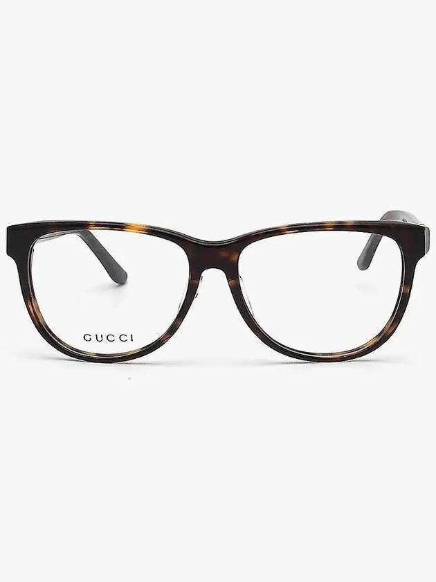 Luxury Gucci Trending 2025 Eyewear Square Eyeglasses Brown