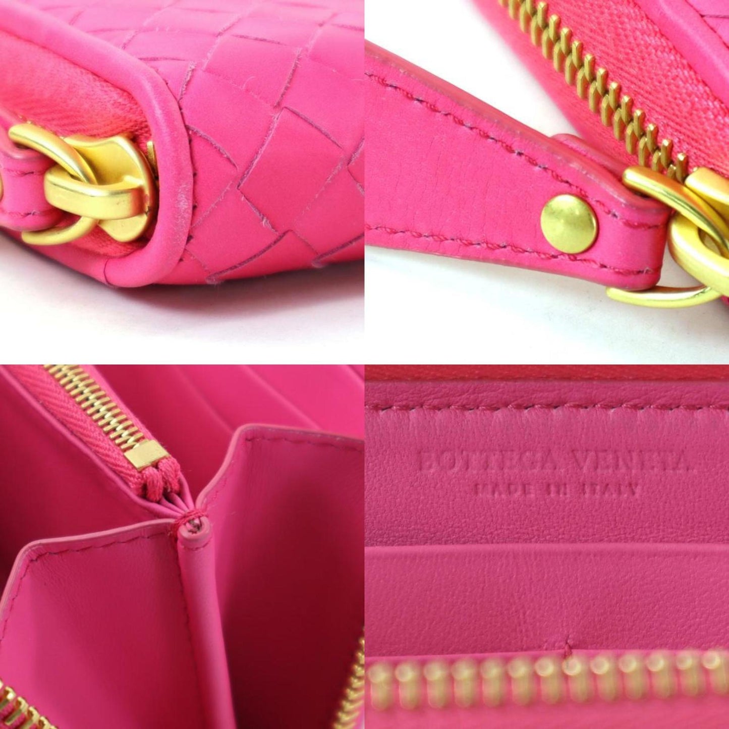 Luxury Bottega Veneta Intrecciato  Leather Wallet (Bi-Fold) ()