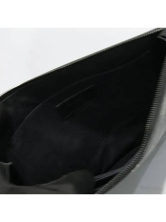 Luxury Saint Laurent YSL Yip 397294 Black Color Printing Clutch Bag