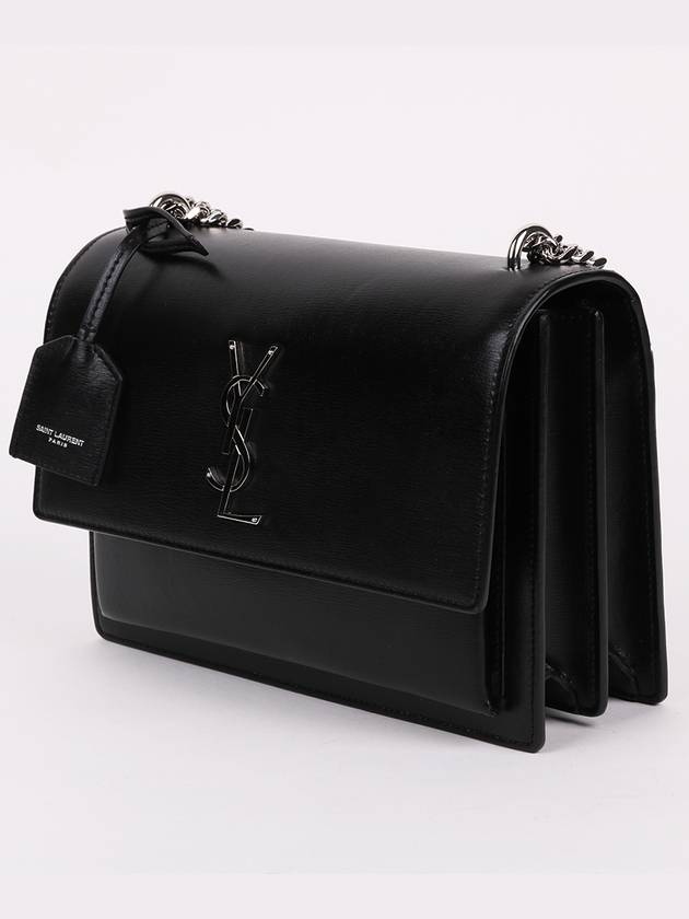 Luxury Saint Laurent Sunset YSL medium chain shoulder bag 442906