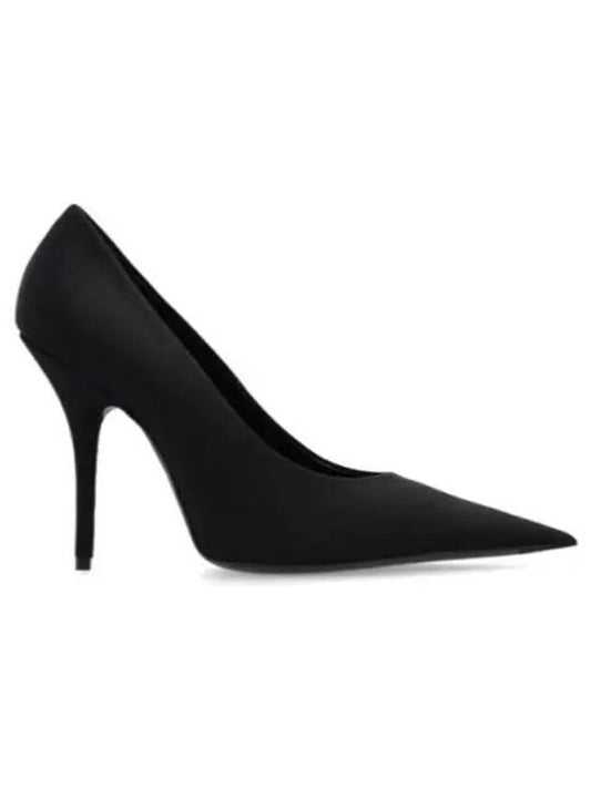 Luxury Balenciaga Knife Pointed Pumps Black