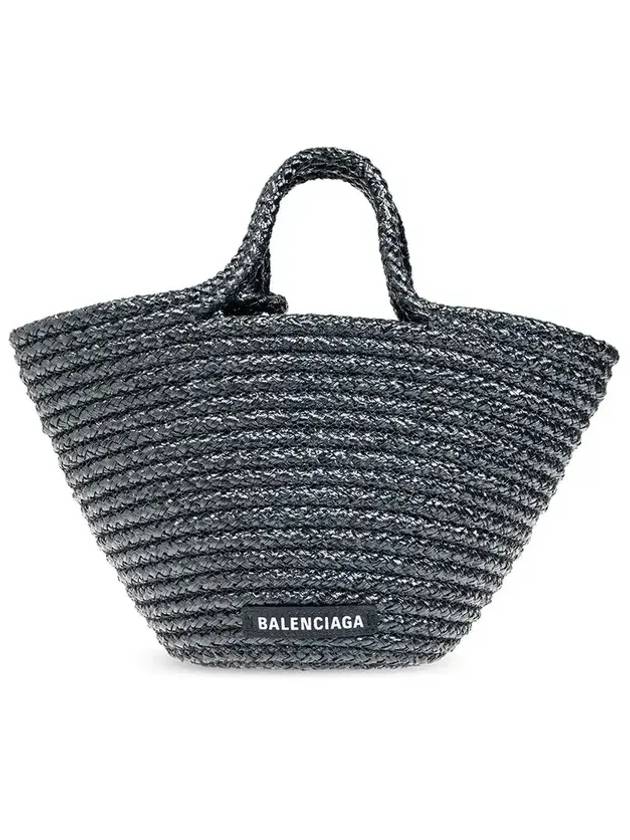 Luxury Balenciaga Ibiza Small Tote Bag Navy