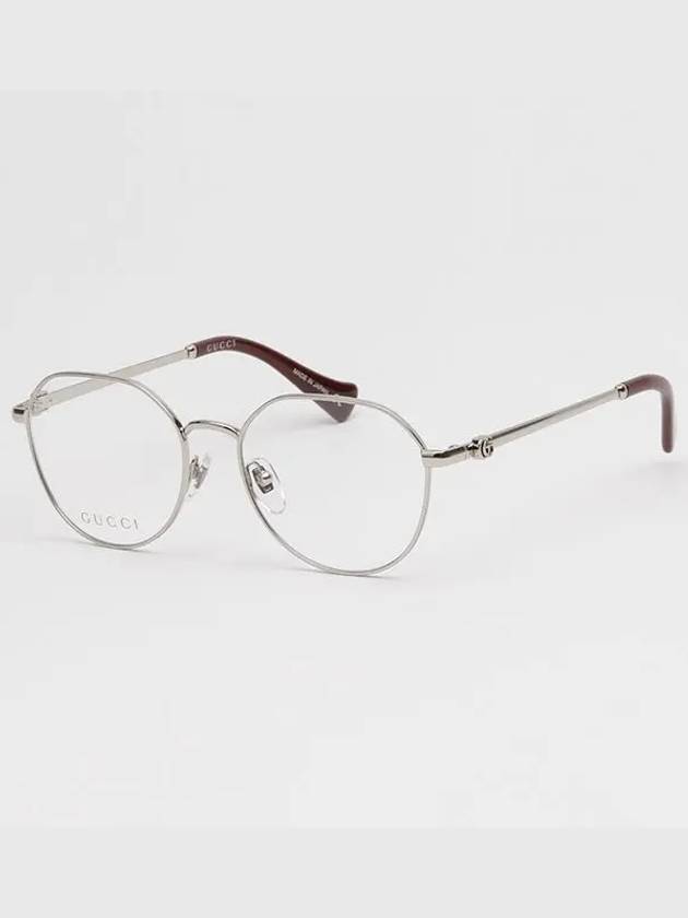Luxury Gucci Trending 2025 Eyewear Round Frame Eyeglasses Silver