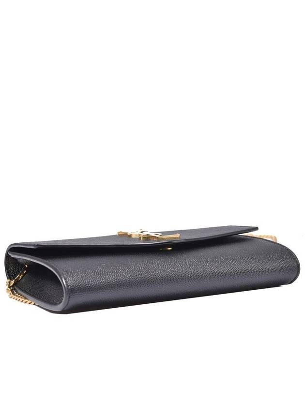 Luxury Saint Laurent Women s Uptown Chain Wallet WOC 607788