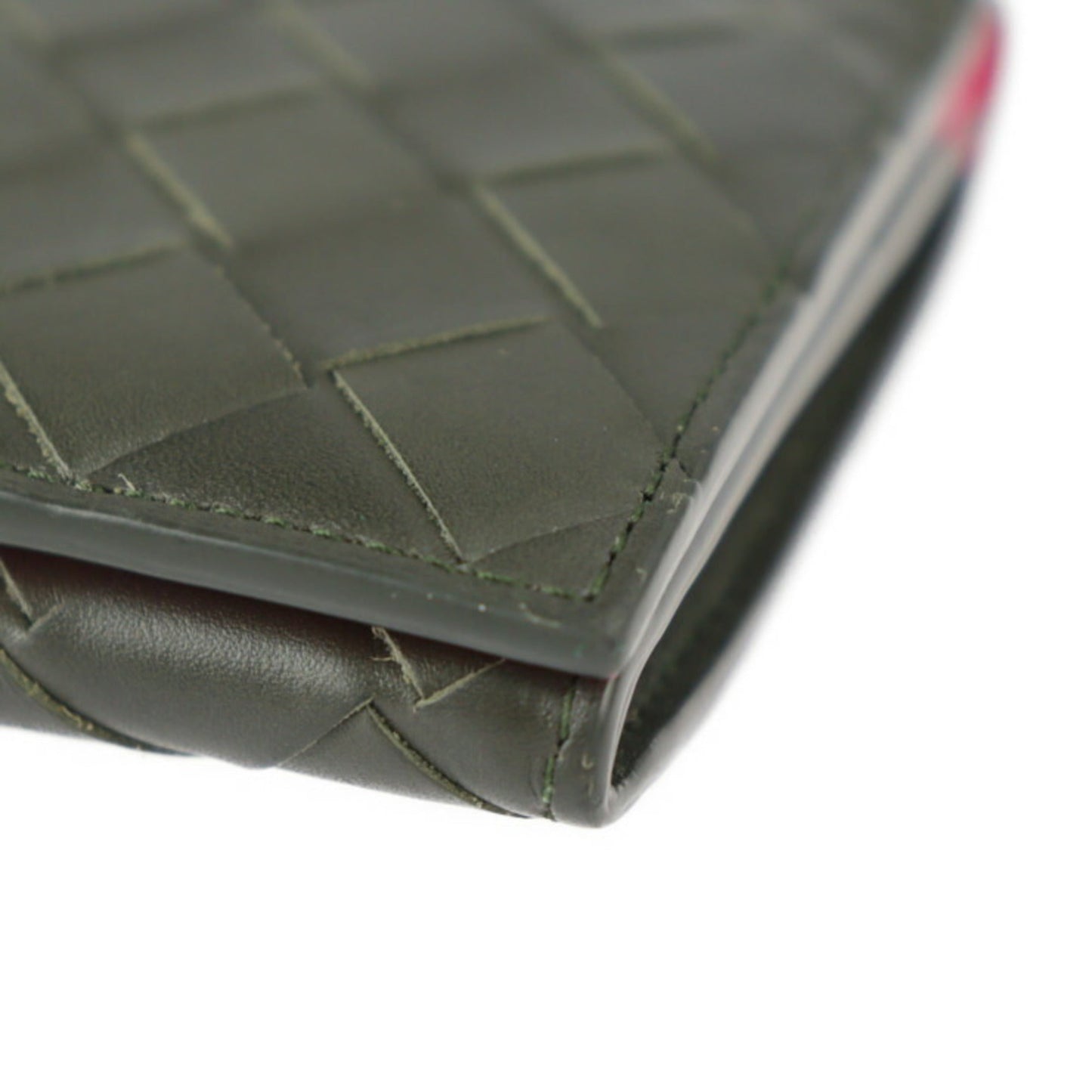 Luxury Bottega Veneta Intrecciato  pink Intrecciato Wallet (Bi-Fold) ()