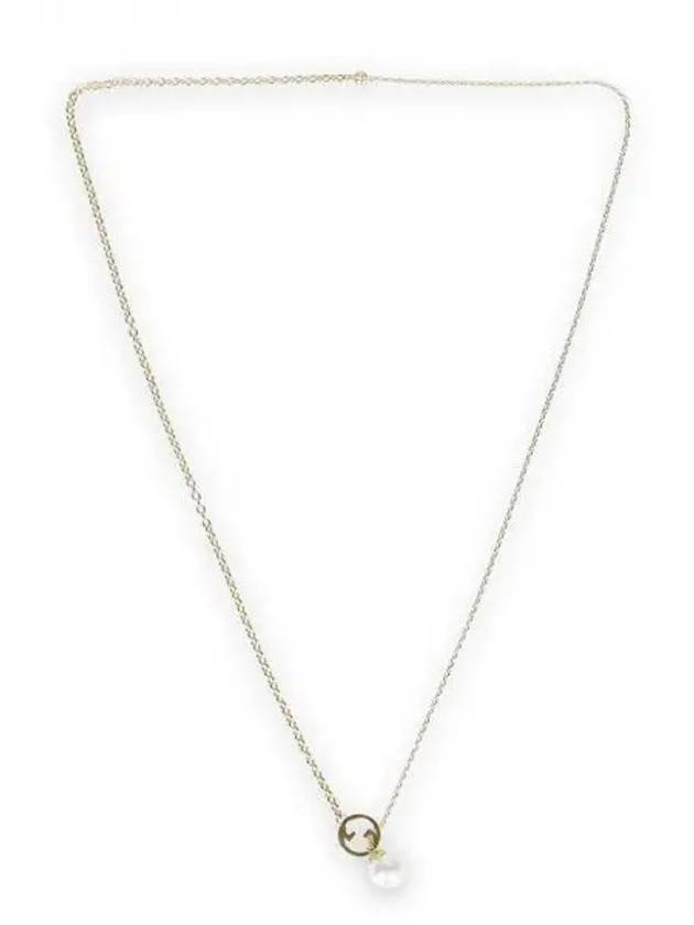 Luxury Gucci Trending 2025 Blondie Pearl Drop Necklace Gold