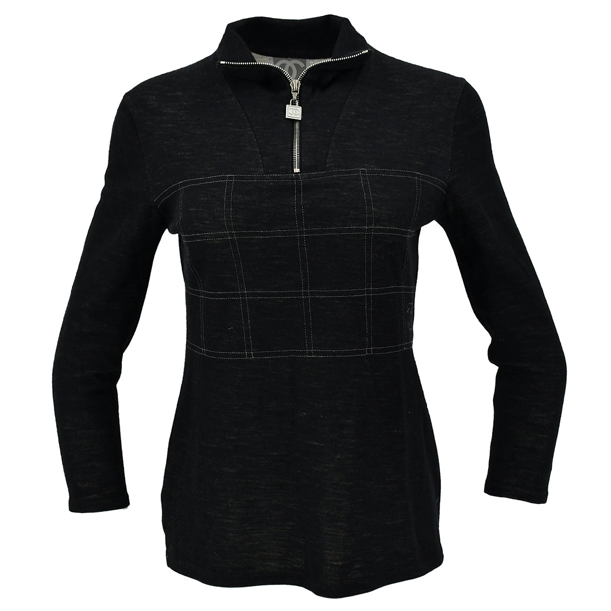Luxury Chanel Sport Line Long Sleeve Tops Gray 03A #38
