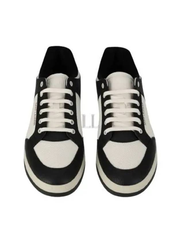 Luxury Saint Laurent SL 61 Low Top Sneakers Black White