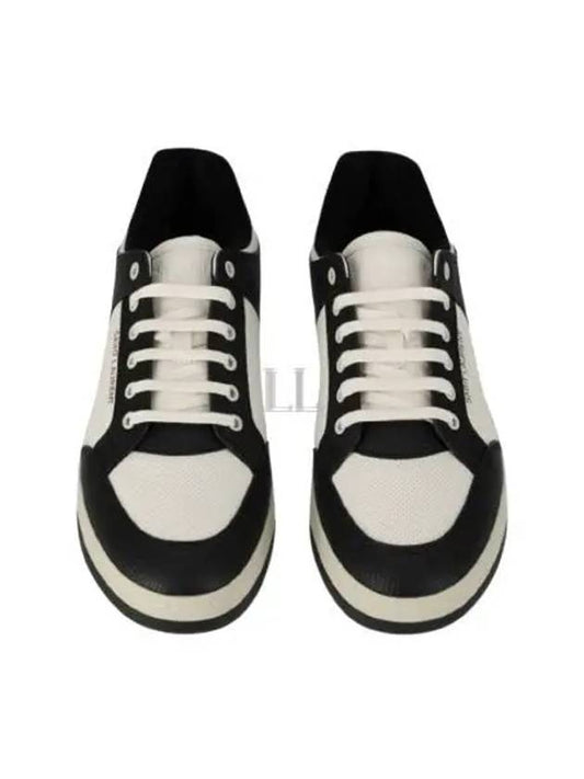 Luxury Saint Laurent SL 61 Low Top Sneakers Black White