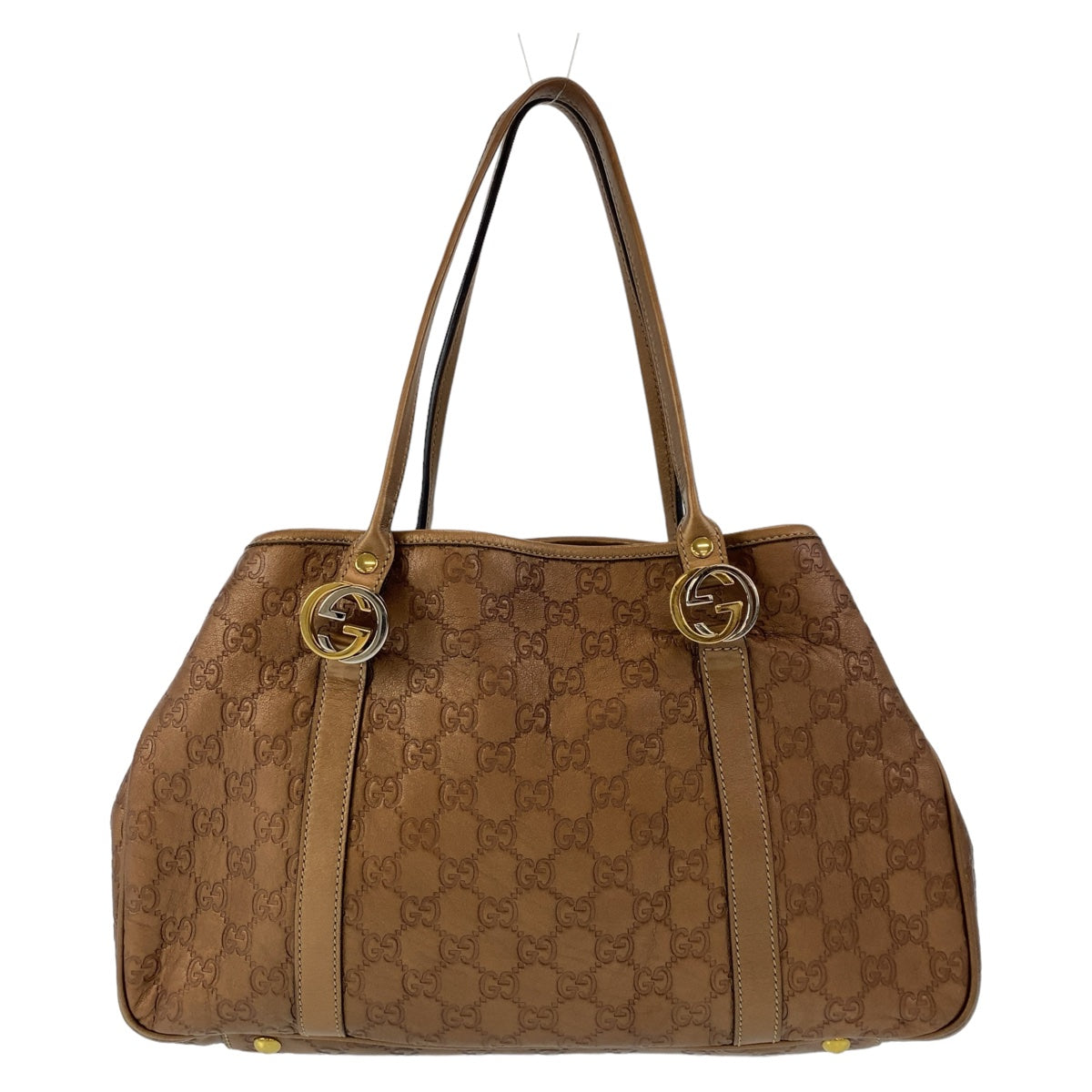 Luxury Gucci Trending 2025 Leather Interlocking GG Tote Bag