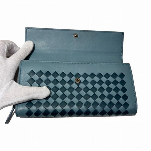 Luxury Bottega Veneta  Leather Long Wallet (Bi-Fold) ()