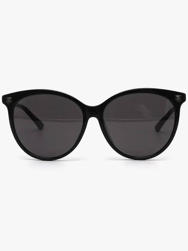 Luxury Gucci Trending 2025 Eyewear Women's Cat Eye Sunglasses Black