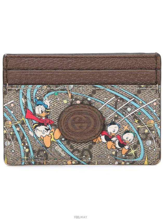 Luxury Gucci Trending 2025 XDisney Donald Duck Card Wallet 651935