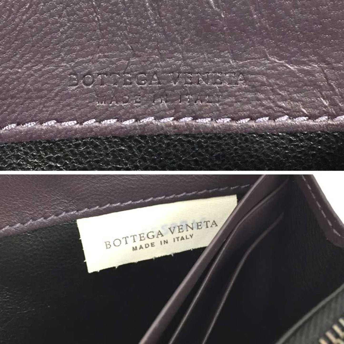 Luxury Bottega Veneta  Leather Long Wallet (Bi-Fold) ()
