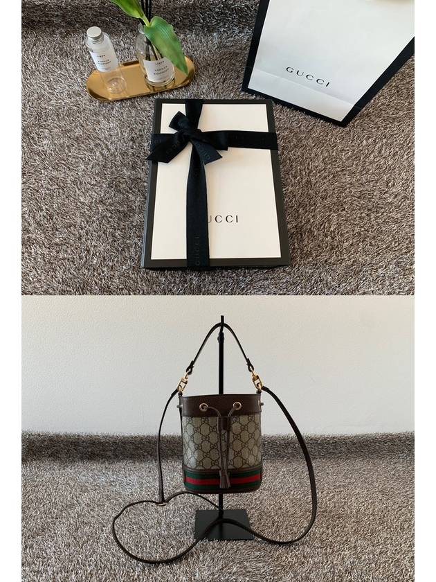Luxury Gucci Trending 2025 Ophidia Bucket Bag Small