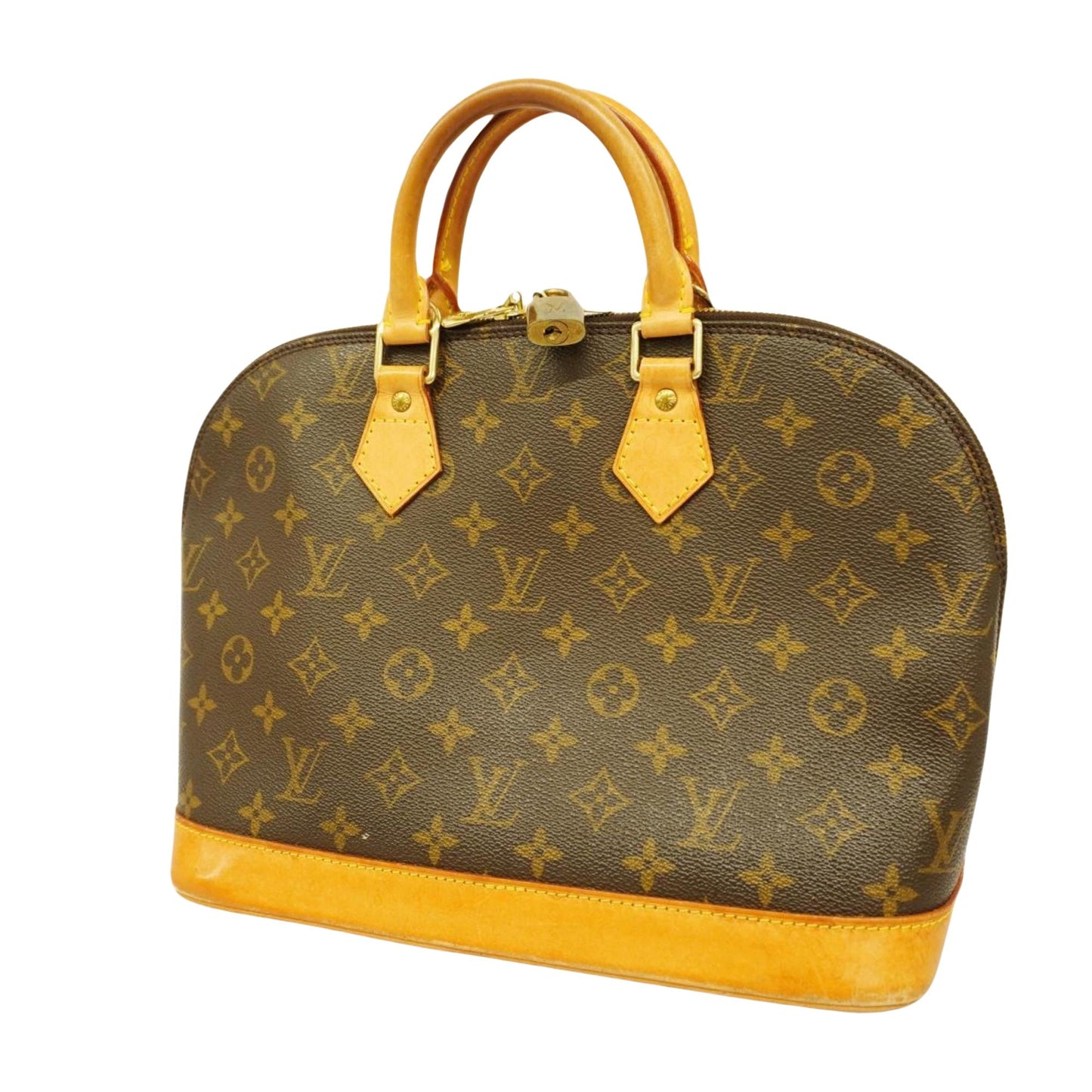 Louis Vuitton Alma  Canvas Handbag ()