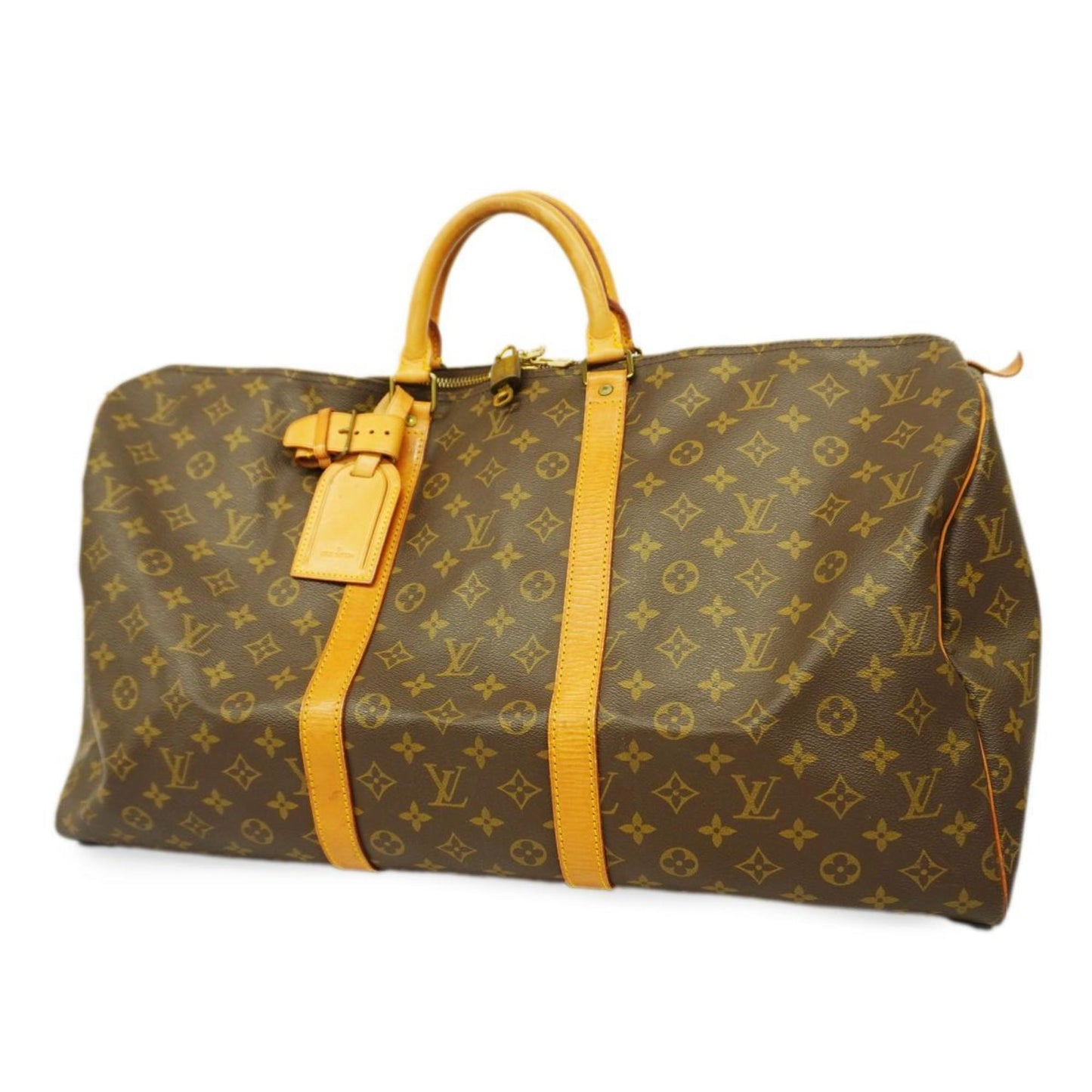 Louis Vuitton Keepall 55  Canvas Travel Bag ()