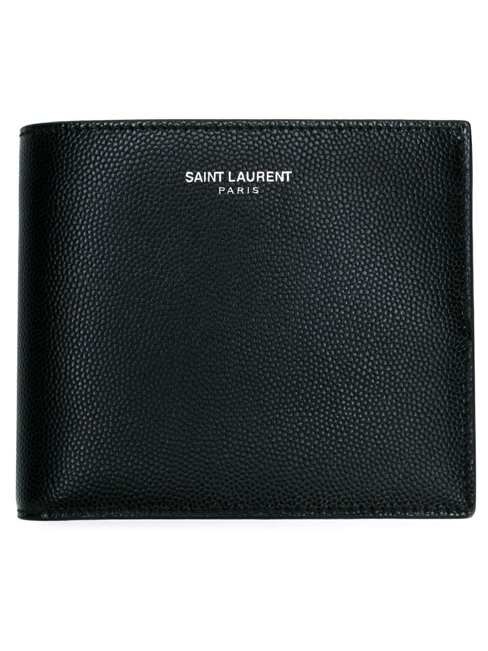Luxury Saint Laurent Men's Logo Wallet in Black | Size UNICA | 396303BTY0N