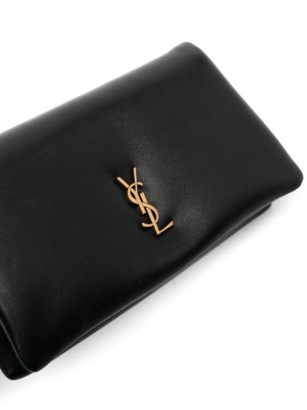 Luxury Saint Laurent 24SS Wallet 6569910 790497 AACX7 1000 BLACK