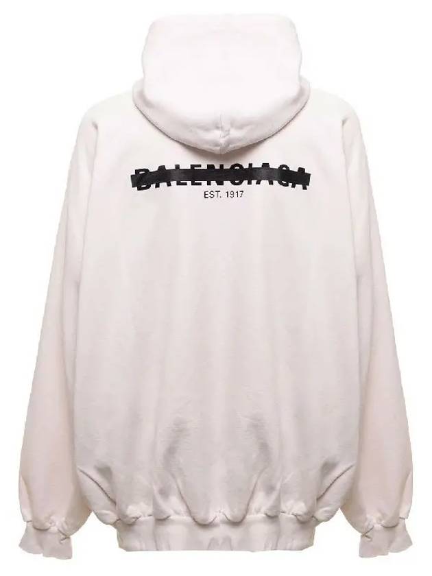 Luxury Balenciaga Strike 1917 Overfit Hoodie White