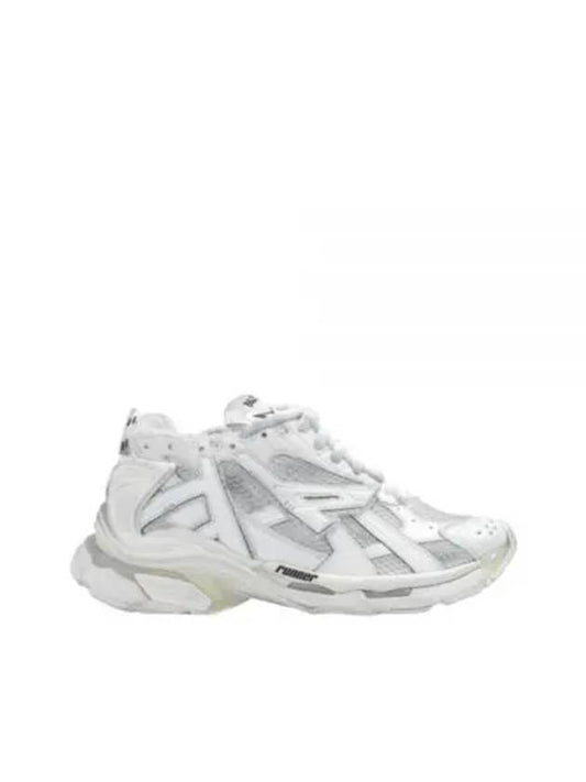 Luxury Balenciaga Runner Low Top Sneakers White