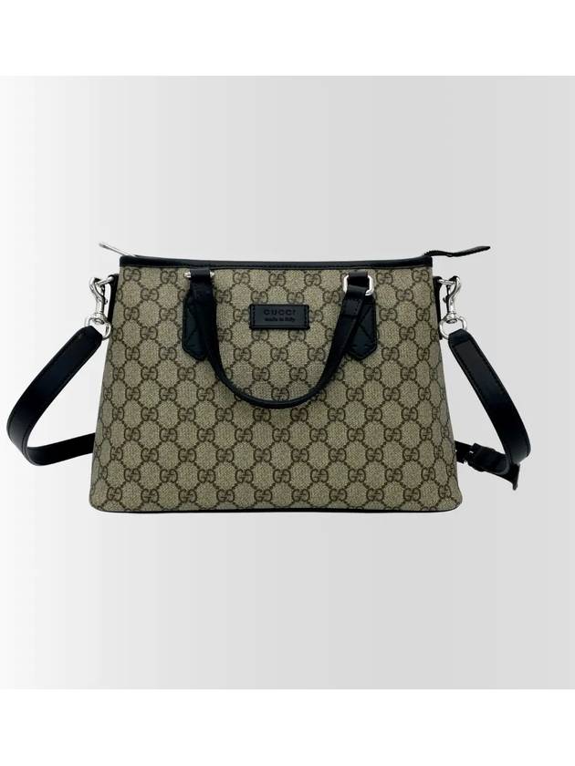 Luxury Gucci Trending 2025 GG Supreme Small Canvas Tote Bag Beige