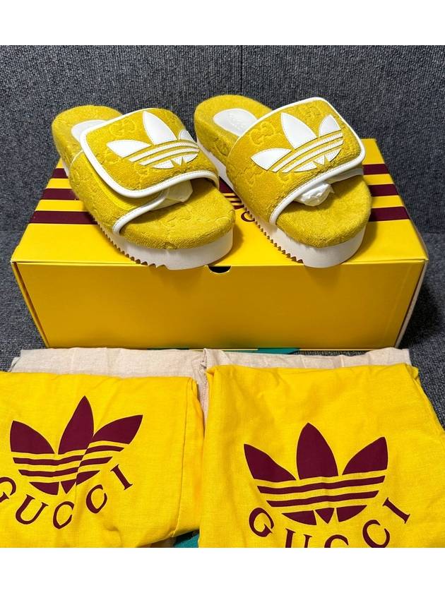 Luxury Gucci Trending 2025 x Adidas Slippers 230