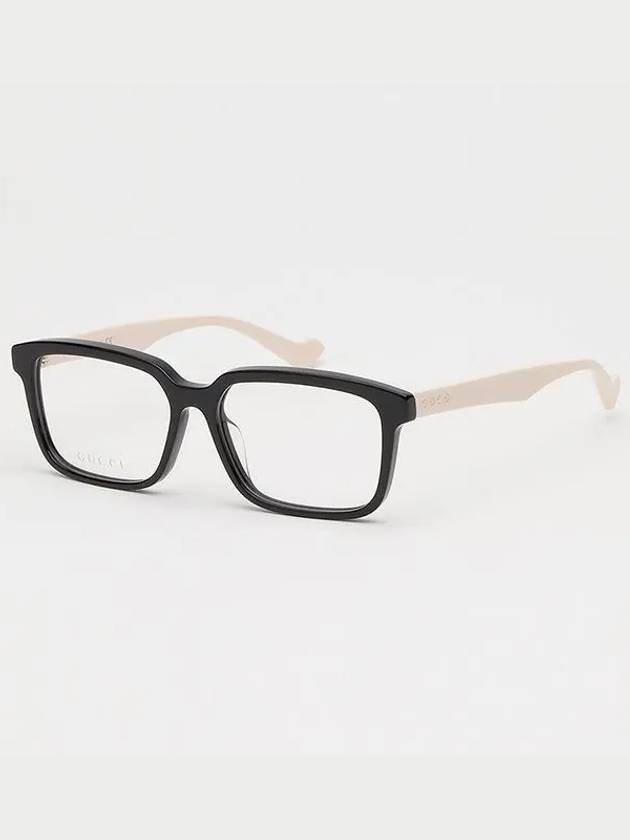 Luxury Gucci Trending 2025 Eyewear Square Acetate Eyeglasses Black