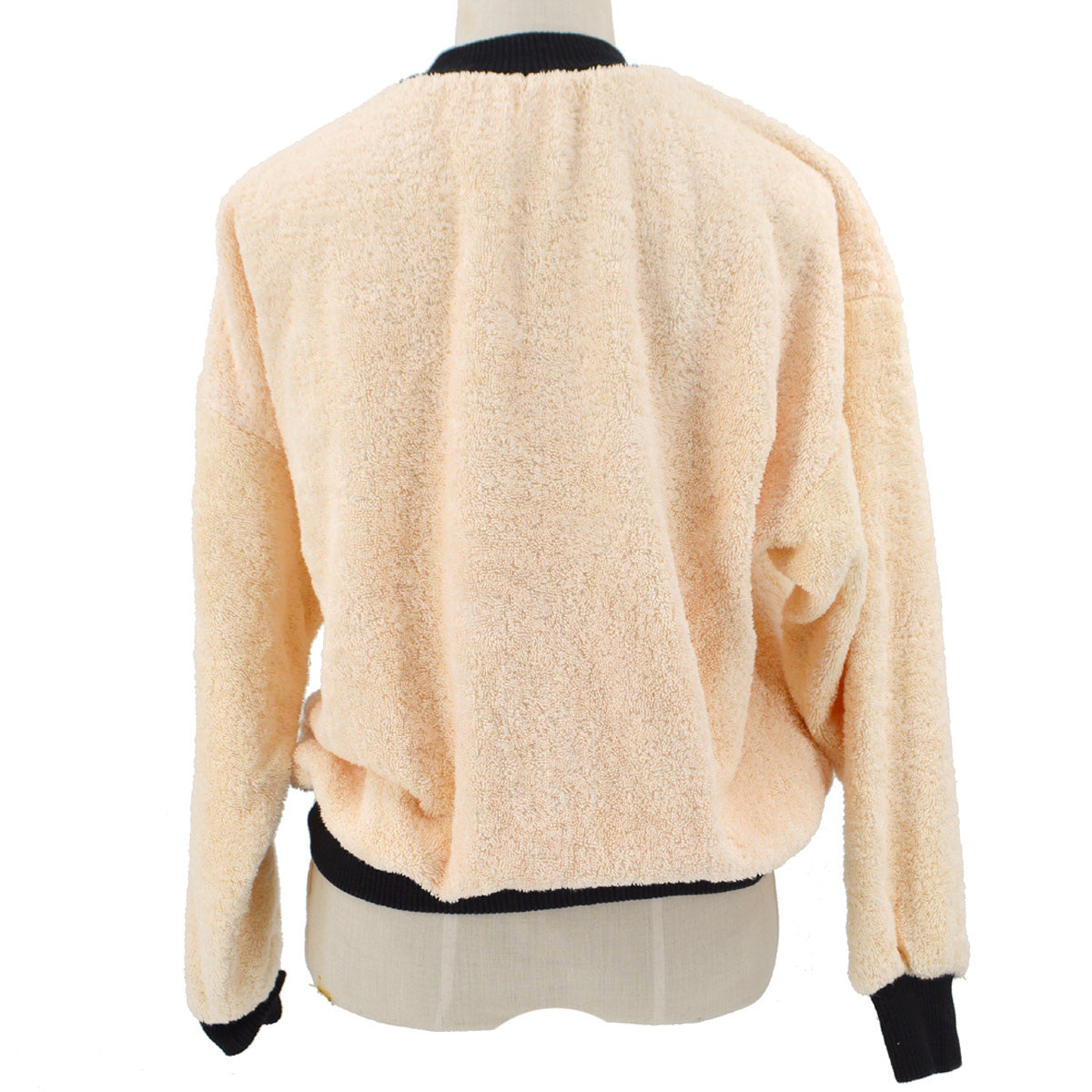 Luxury Chanel CC crew-neck fleece sweatshirt