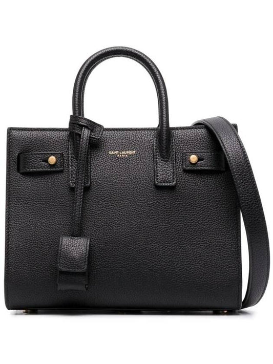 Luxury Saint Laurent Sac De Jour Tote Bag Black