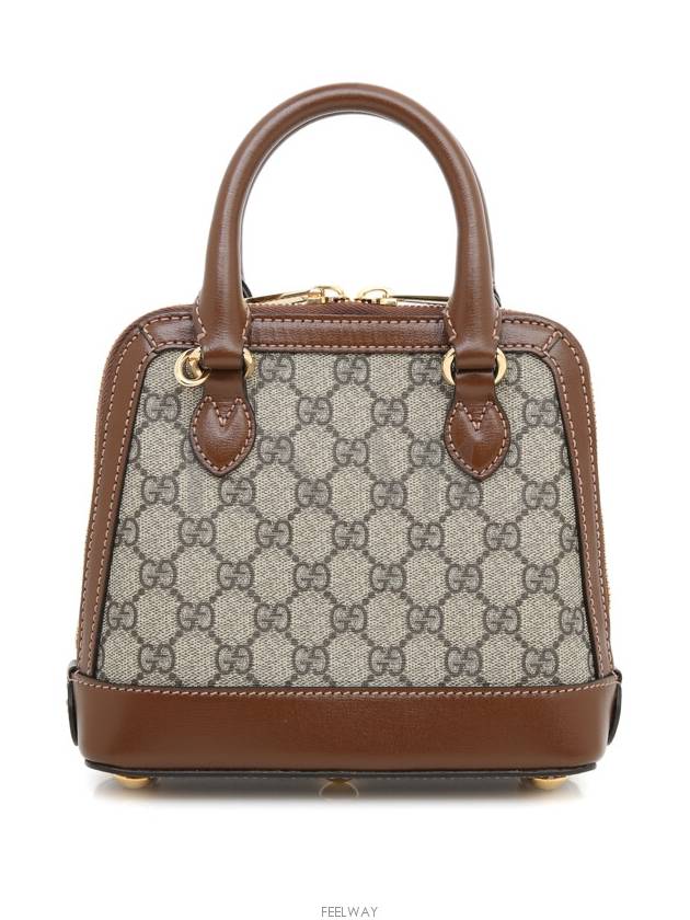 Luxury Gucci Trending 2025 Horsebit 1955 Mini Top Handle 640716 Cross