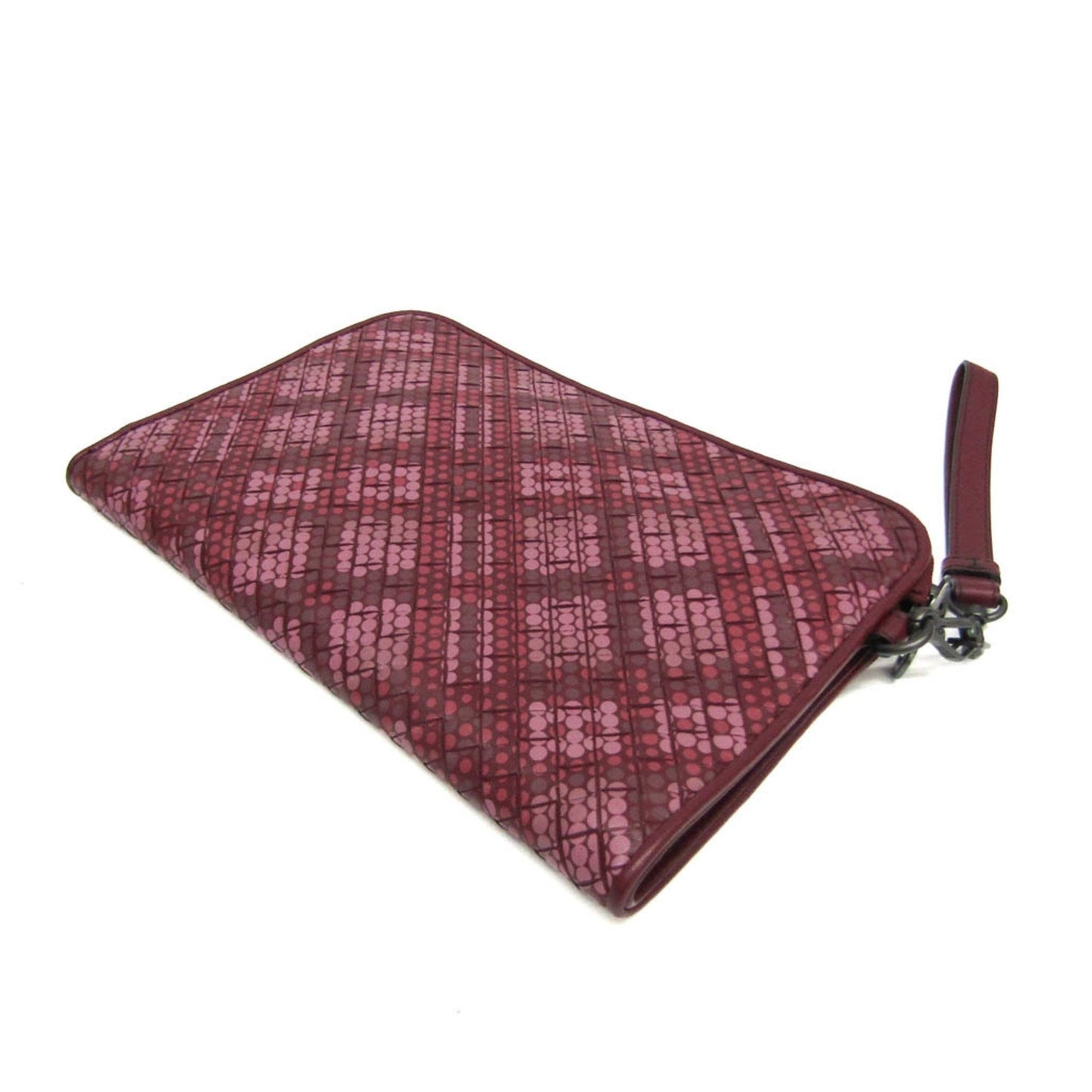 Luxury Bottega Veneta Intrecciato Leather Clutch Bag ()