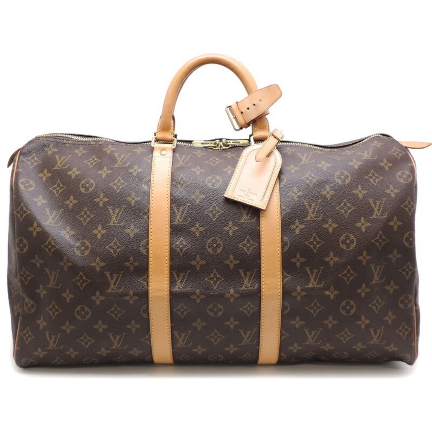 Louis Vuitton Keepall 50  Canvas Travel Bag ()
