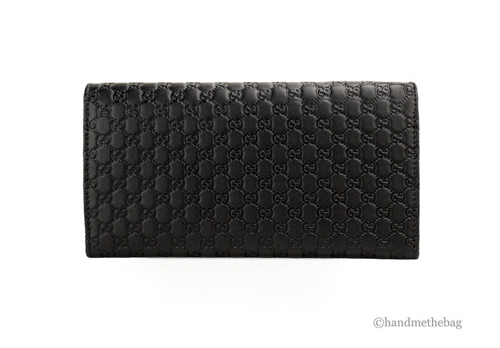 Luxury Gucci Microguccissima Monogram Logo Soft Margaux Leather Trifold Wallet