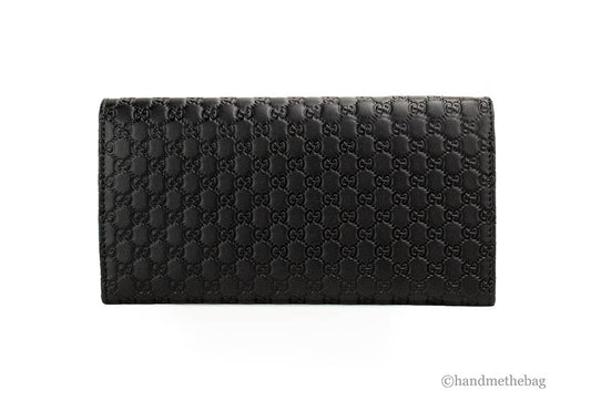 Luxury Gucci Microguccissima Monogram Logo Soft Margaux Leather Trifold Wallet