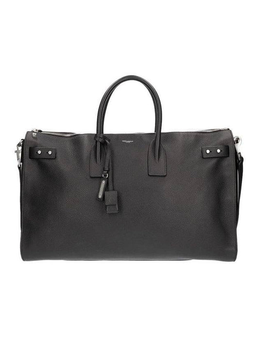 Luxury Saint Laurent Sac De Jour Supple Duffel Bag Black