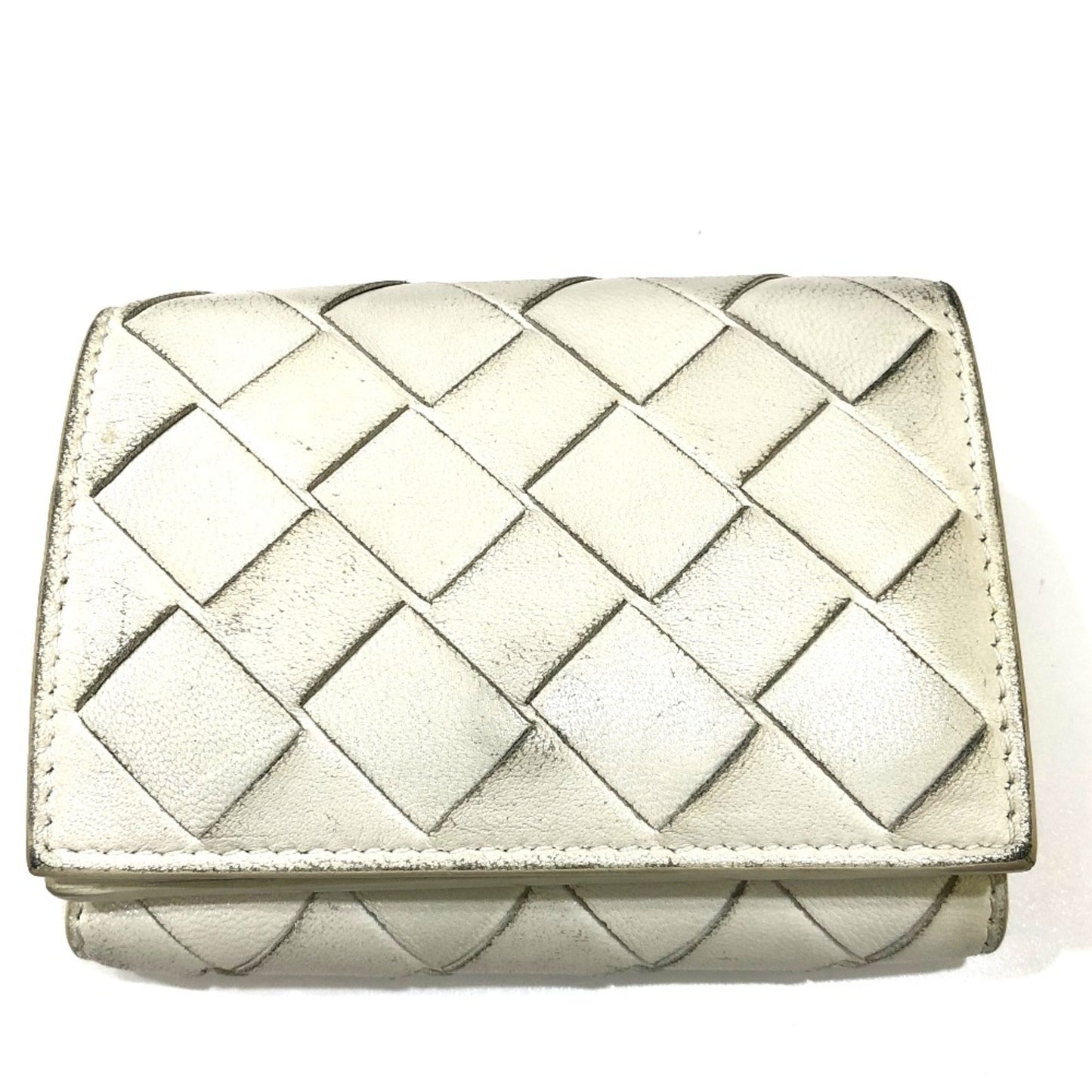 Luxury Bottega Veneta  Leather Wallet (Tri-Fold) ()