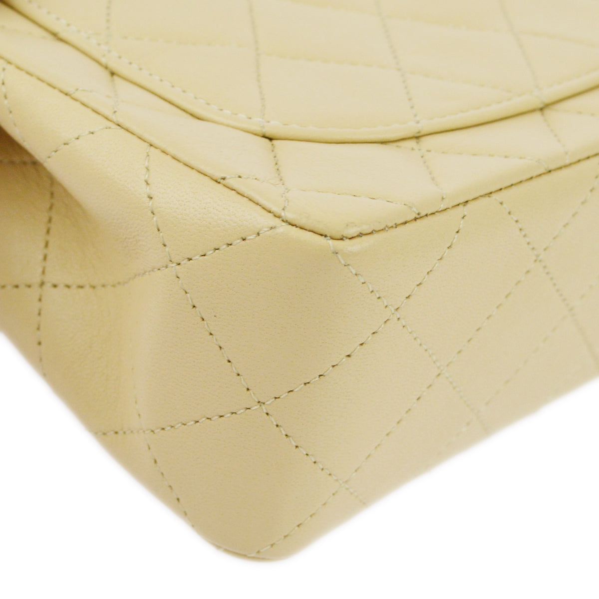 Chanel 1989-1991 Lambskin Mini Classic Square Flap Bag 17