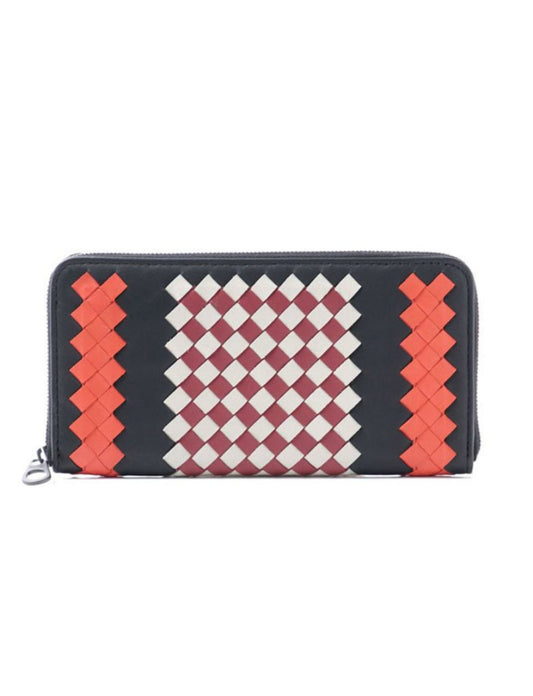 Luxury Bottega Veneta Intrecciato Long Wallet