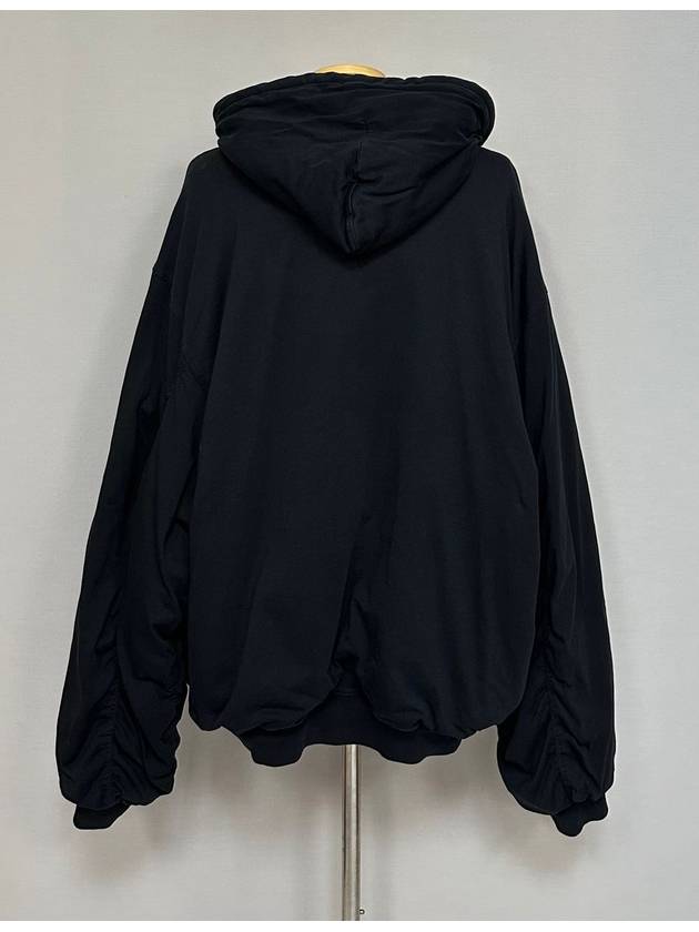 Luxury Balenciaga padded bomber hoodie 110