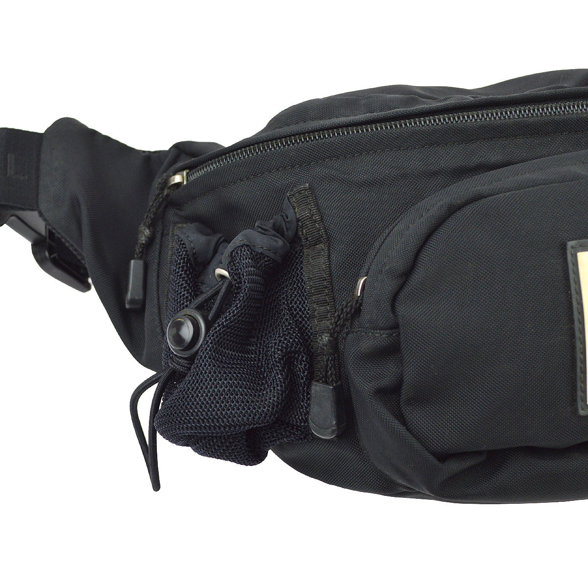Luxury Chanel Black Sport Line Waist Bum Bag