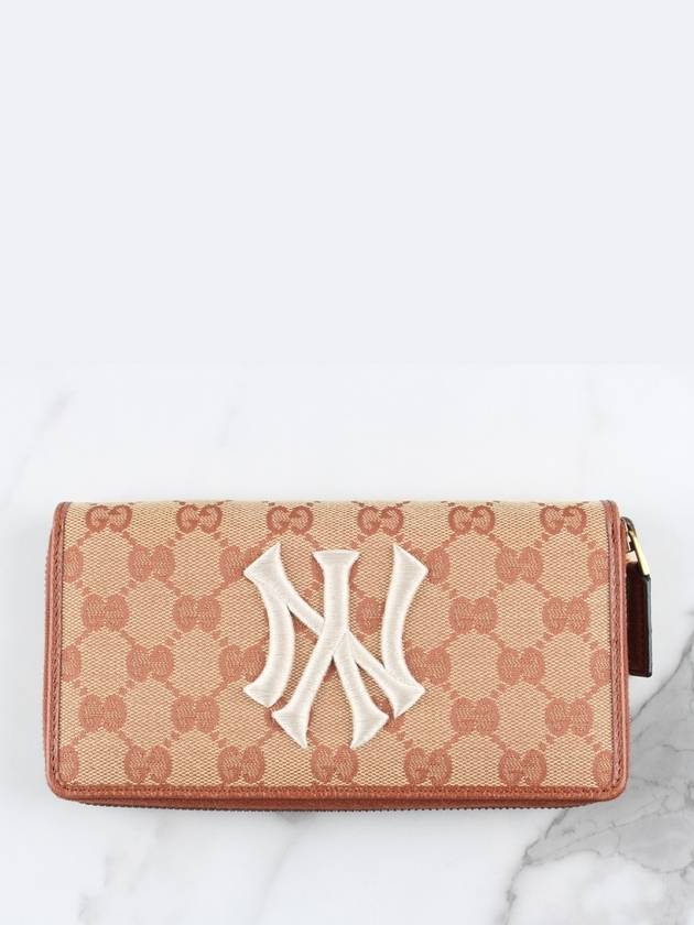 Luxury Gucci Trending 2025 MLB collaboration long wallet