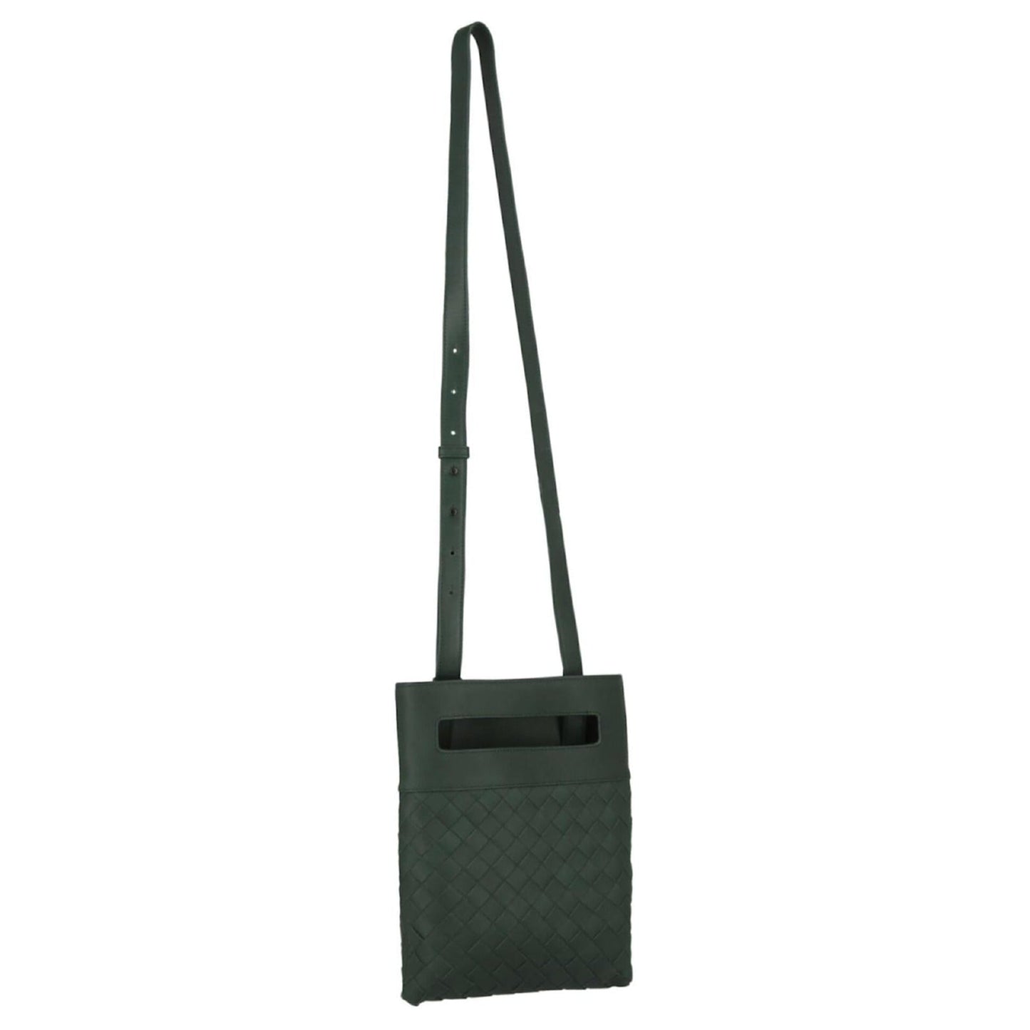 Luxury Bottega Veneta Intrecciato Leather Crossbody Bag