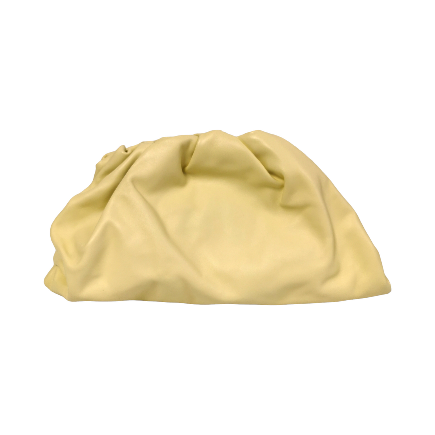 Luxury Bottega Veneta The Pouch Clutch Yellow