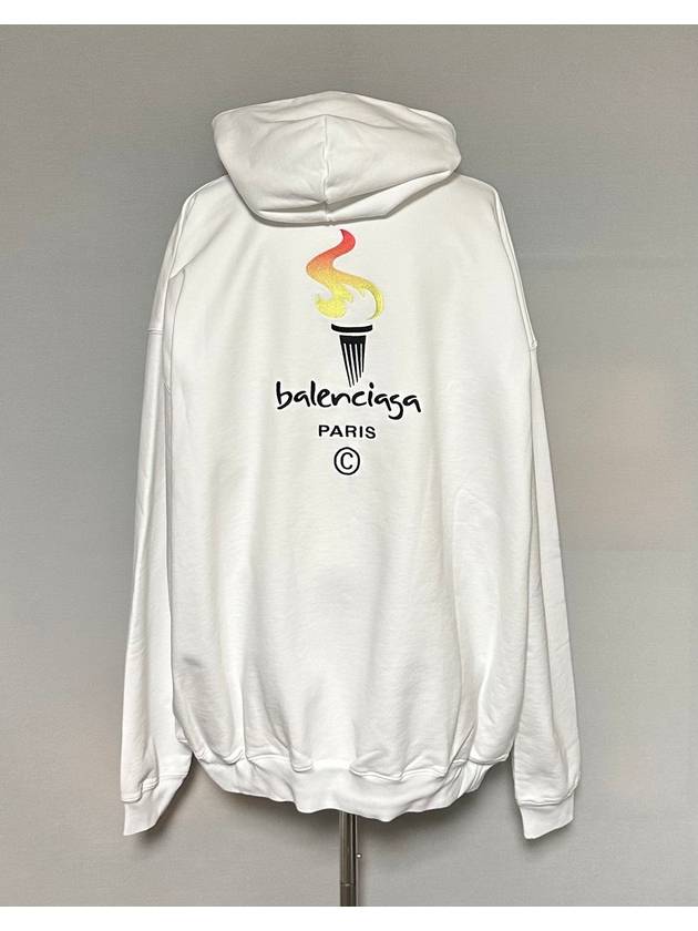 Luxury Balenciaga Flame Hoodie 115
