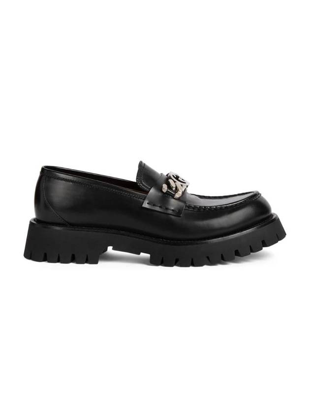 Luxury Gucci Trending 2025 Loafer with Interlocking G Black Leather
