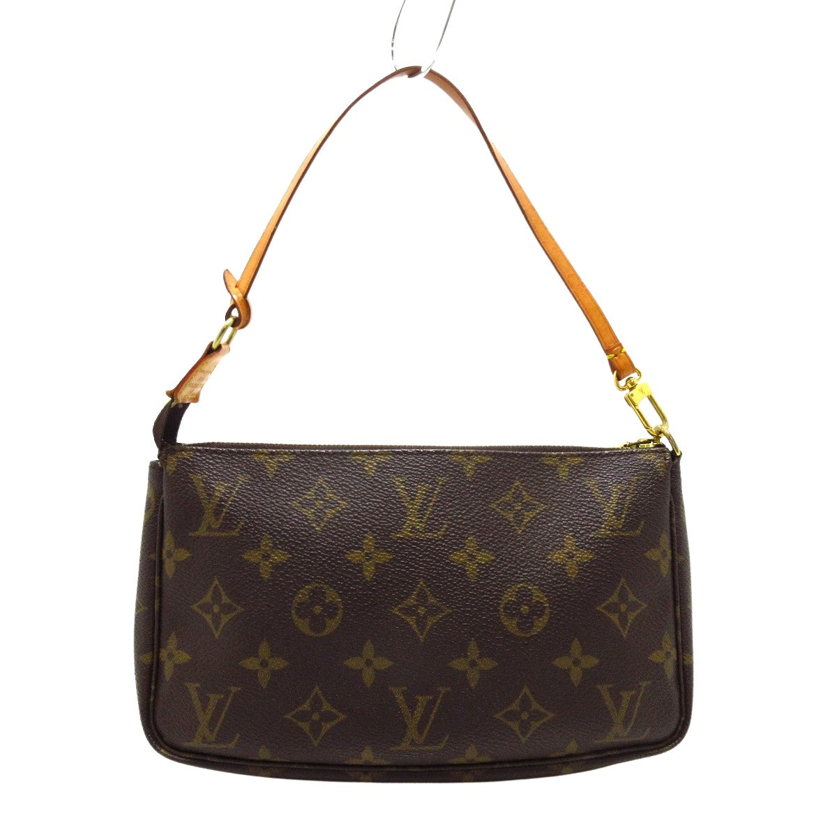 Louis Vuitton Pochette Accessoire  Canvas Clutch Bag ()