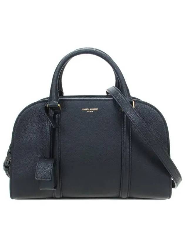 Luxury Saint Laurent Rock Baby Duffel Bag Black